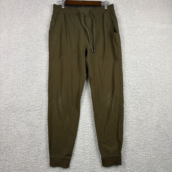 Lululemon Other - Lululemon Joggers Mens Medium Brown ABC Jogger Warpstreme Stretch Athletic Pants